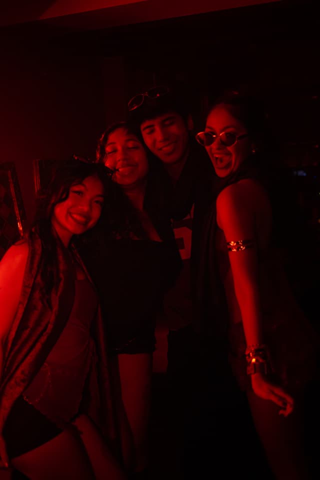 Our homie donning a bass face at Bass City 12/19/25