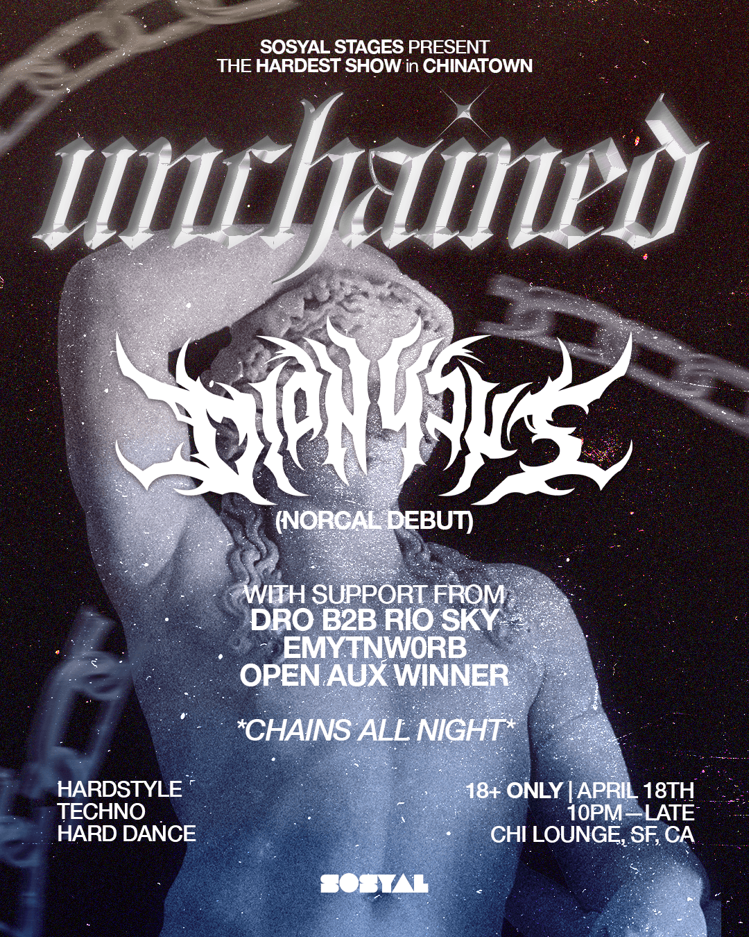 UNCHAINED: HARD DANCE IN CHINA TOWN