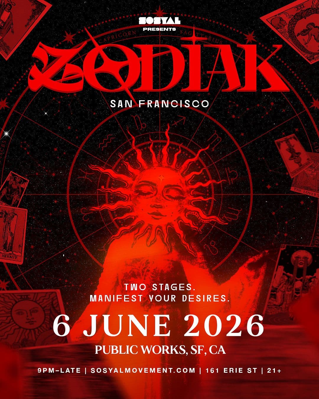 SOSYAL PRESENTS: ZODIAK
