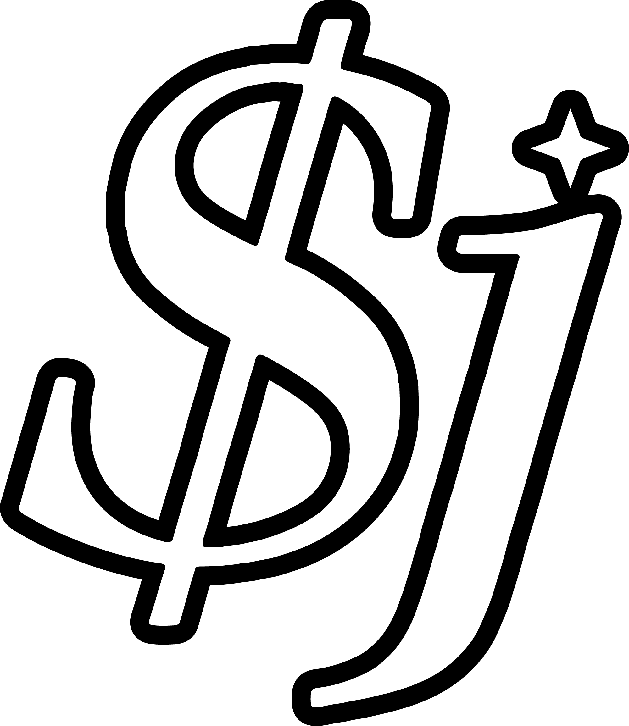$J